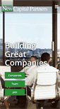 Mobile Screenshot of newcapitalpartners.com